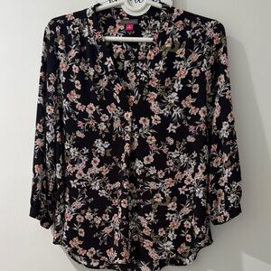 Vince Camuto Multicolor Floral Blouse
